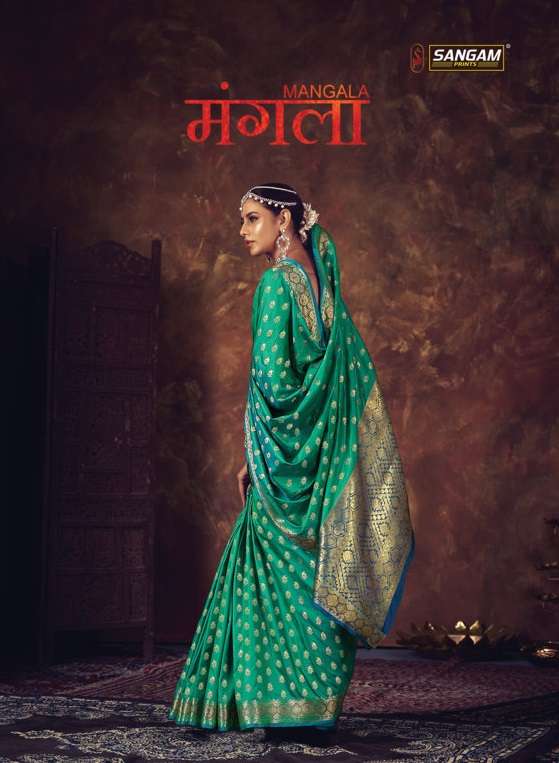 Mangala By Sangam Designer Banarasi Silk Sari Supplier