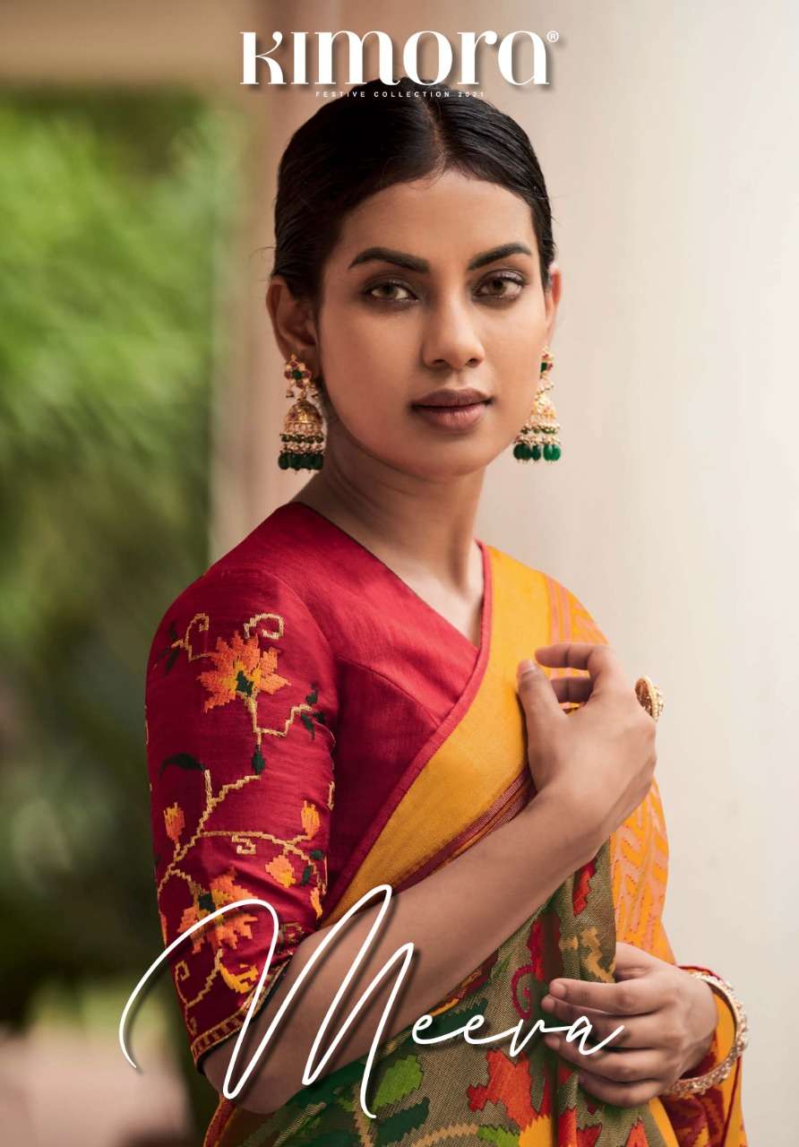 Meera Vol 3 By Kimora Fashion Brasso Sarees Exports