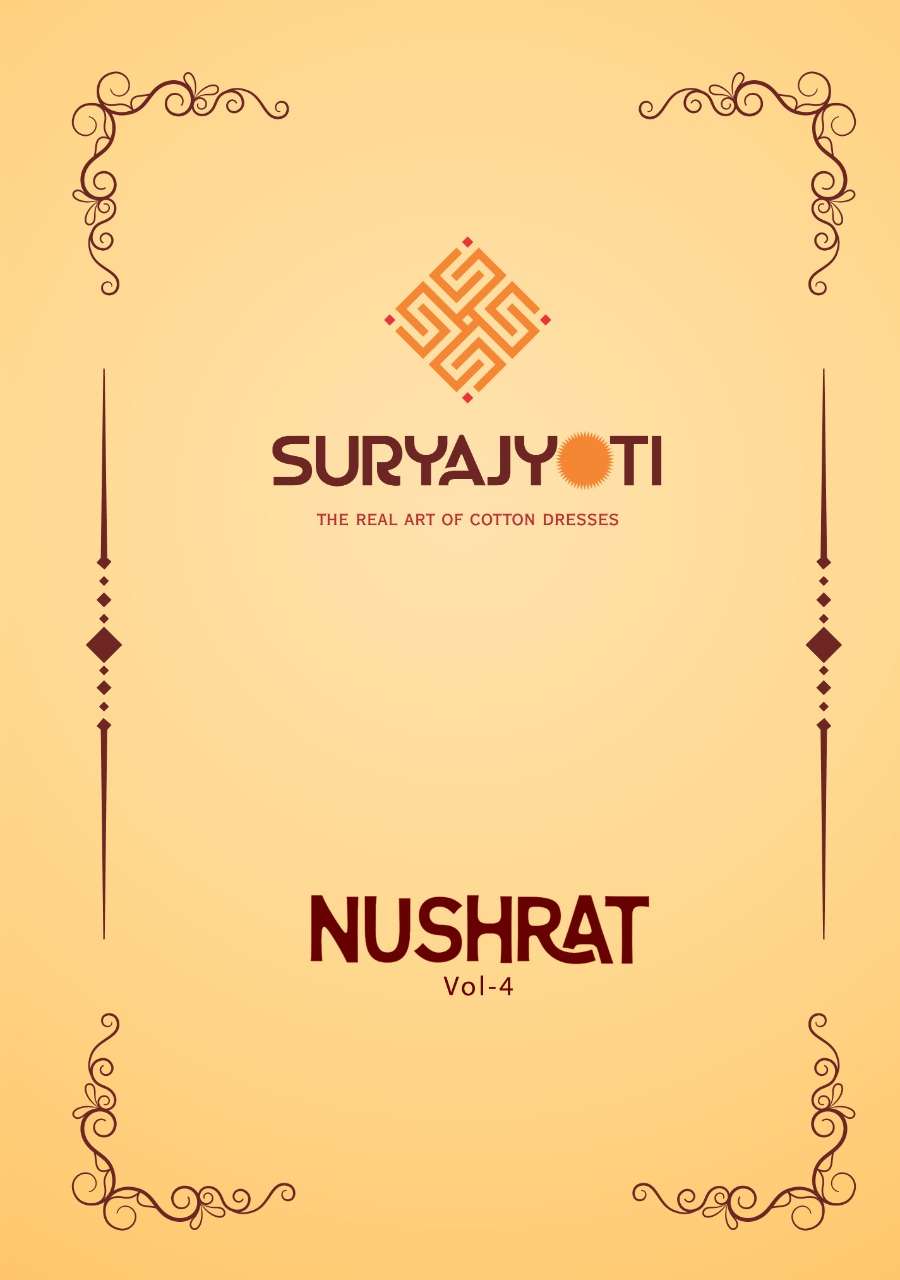 Nushrat Vol 4 By Suryajyoti Unstitched Dress Materials