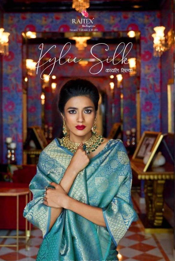 Rajtex Present Kylie Silk Heavy Look Wedding Saree Catlog Collection In Surat