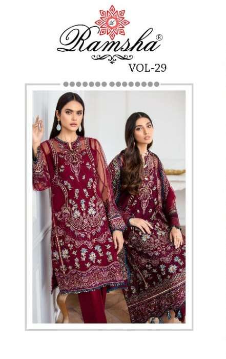 Ramsha Vol 29 Pakistani Exclusive Salwar Suits