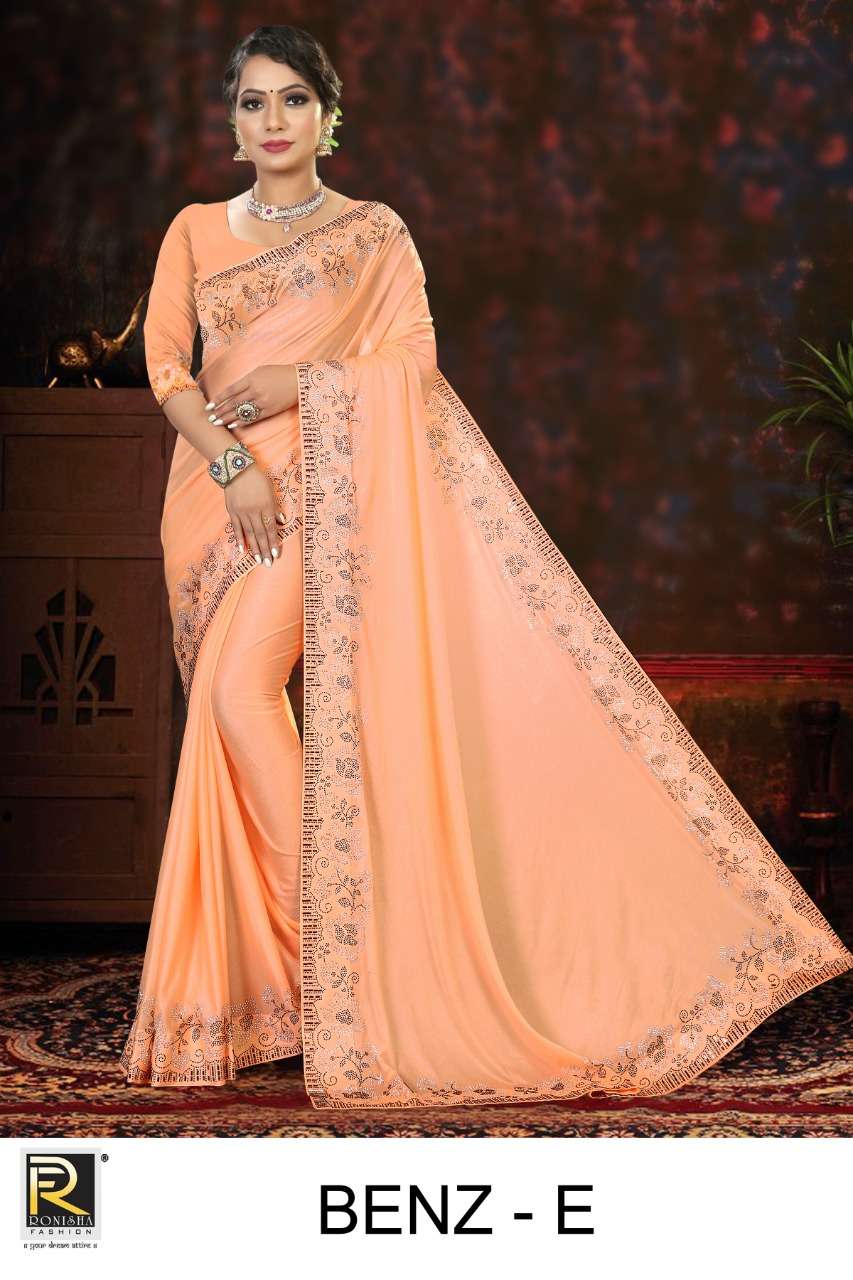 Ranjna Saree Benz Siroski Diamond Work Exclusive Range Saree Collection Online Shop