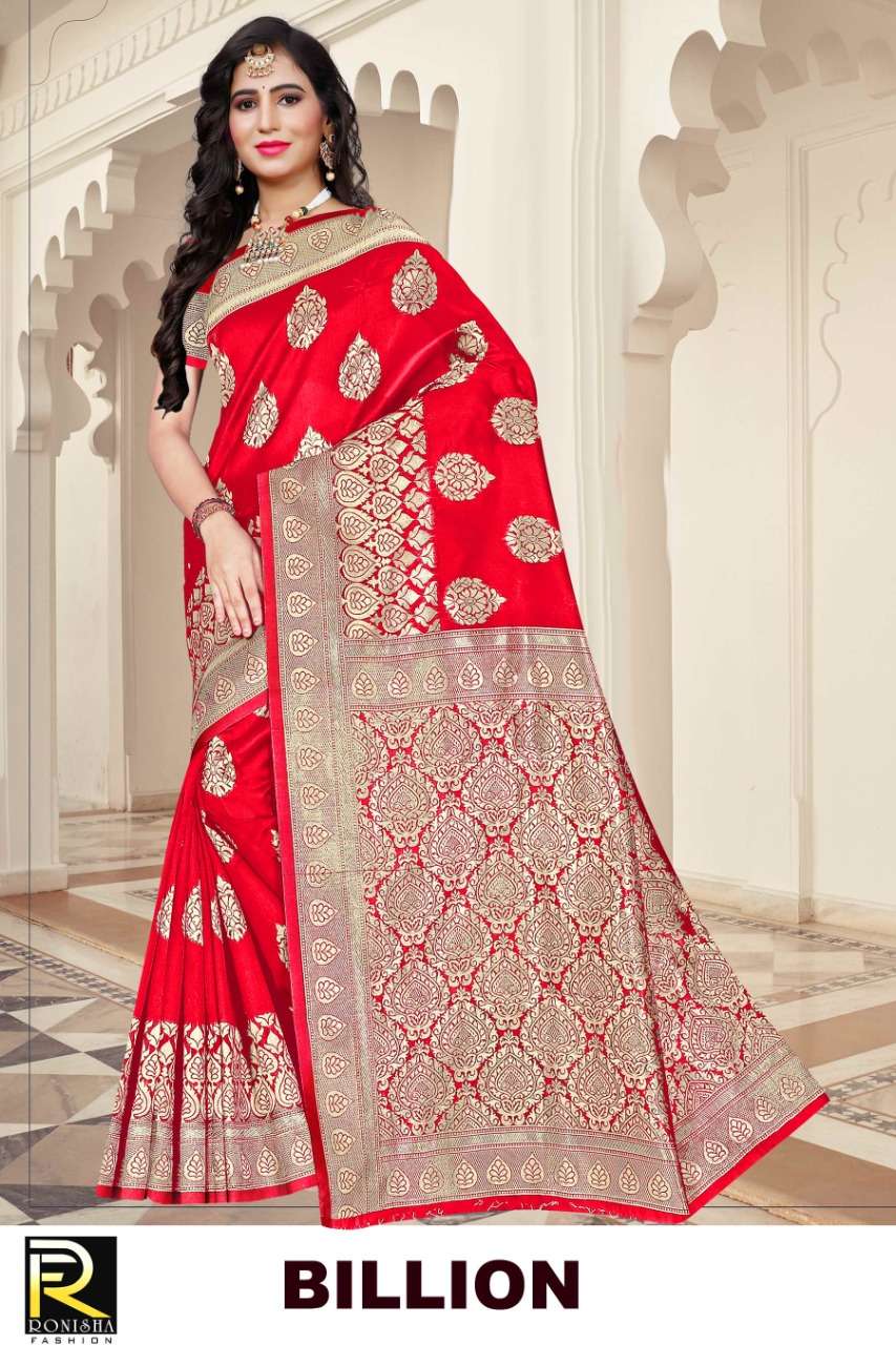 Ranjna Saree Billion Ethnik Wear Silk Saree Collection Wholesale Shop