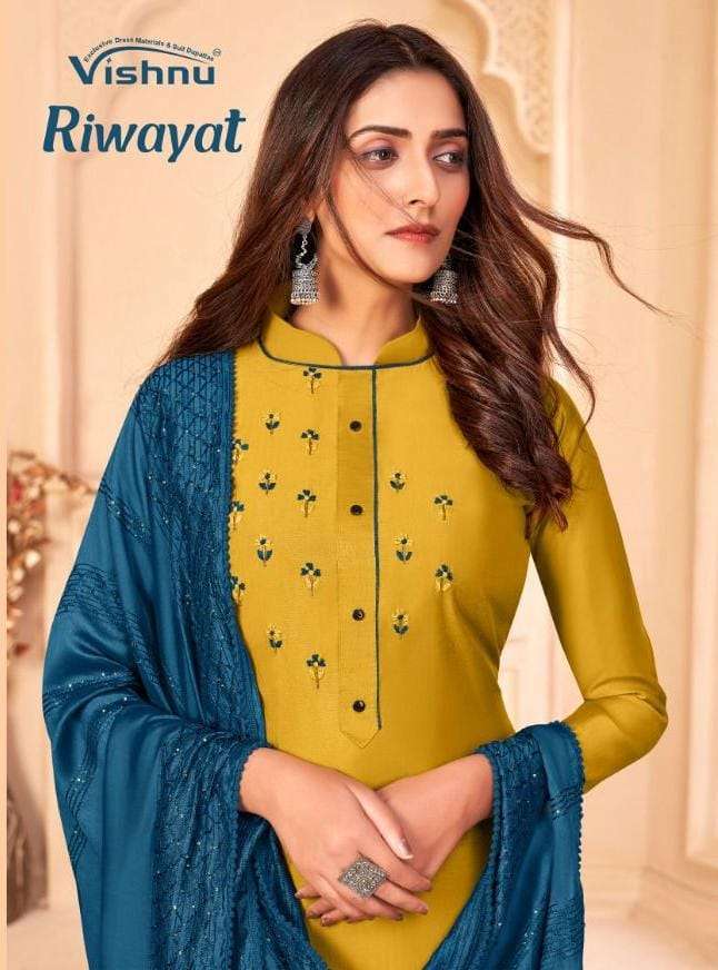 Riwayat By Vishnu Impex Daily Wear Fancy Salwar Kameez
