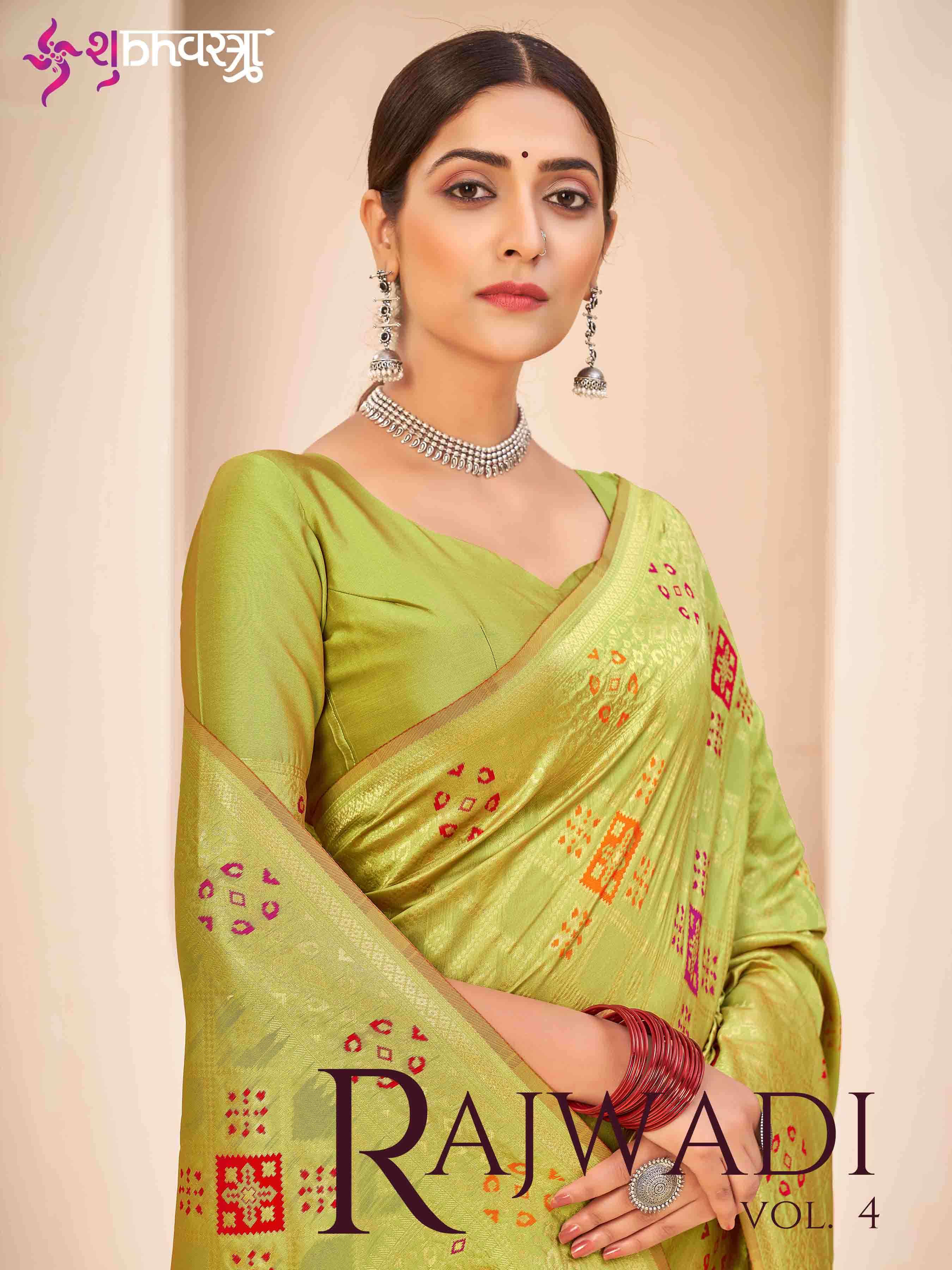 Shubhkala By Rajwadi Vol. 4 Designer Exclusive Banarasi Silk Saree Collection
