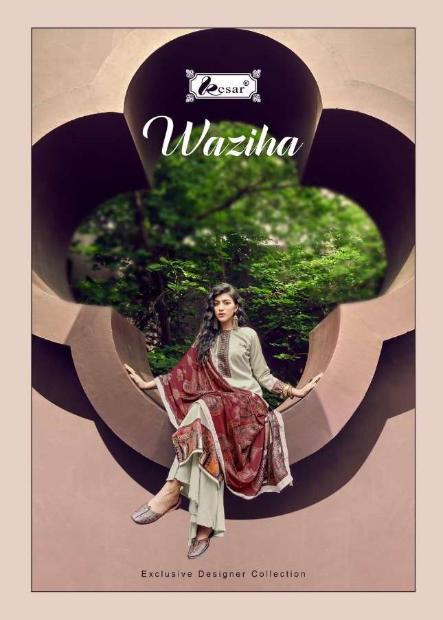 Waziha By Kesar Viscose Pashmina Indian Salwar Kameez