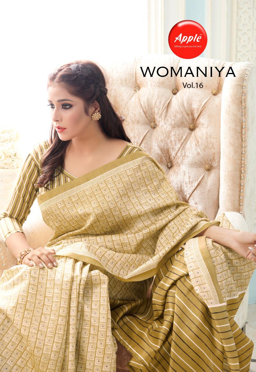 Womaniya Vol 16 By Apple Bhagalpuri Silk Casual Wear Saree At Chipest Rate