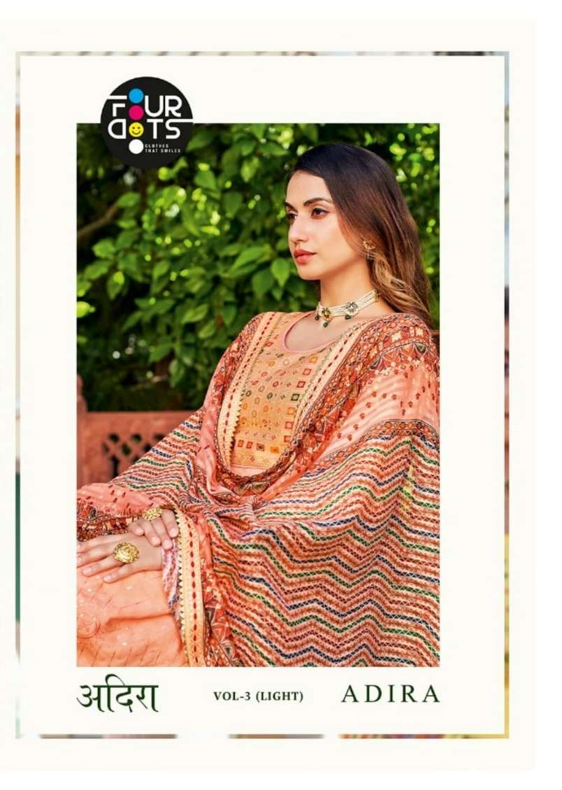 adira vol 3 light by fourdots muslin designer fancy salwar kameez