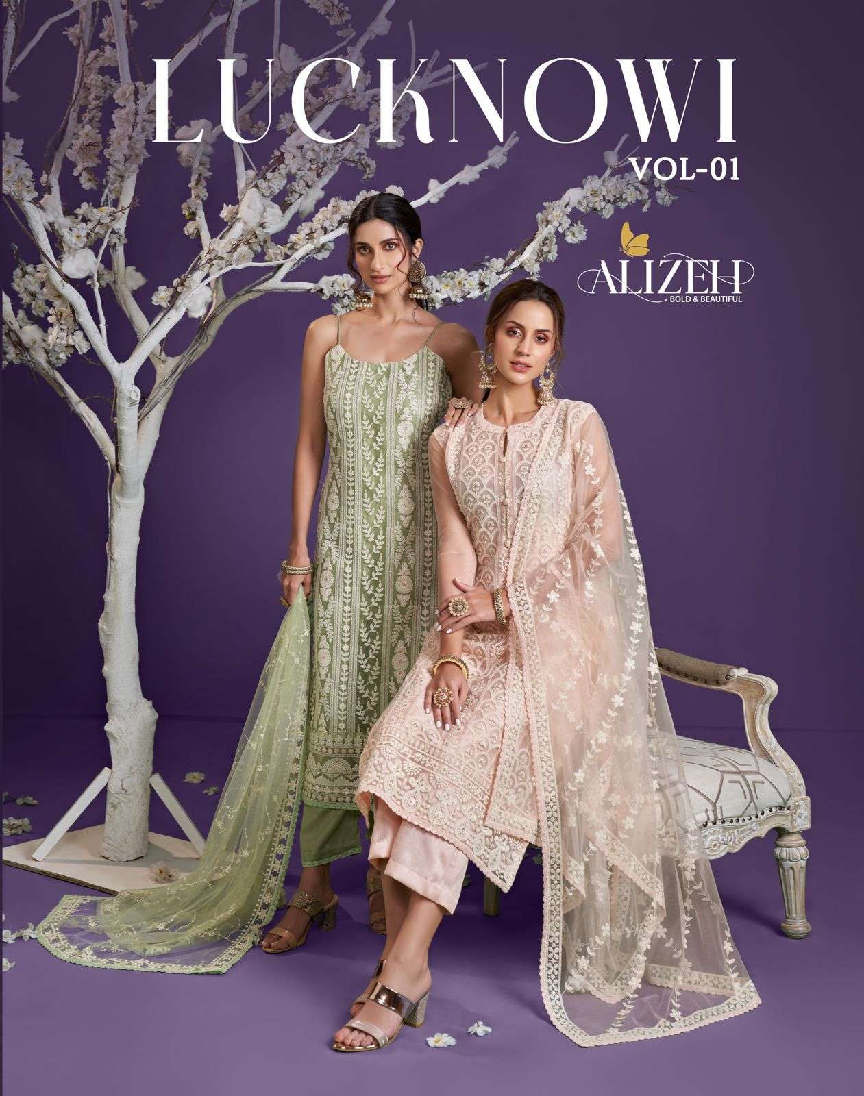 alizeh lucknowi vol 1 2023-2026 series net designer dresses for women 