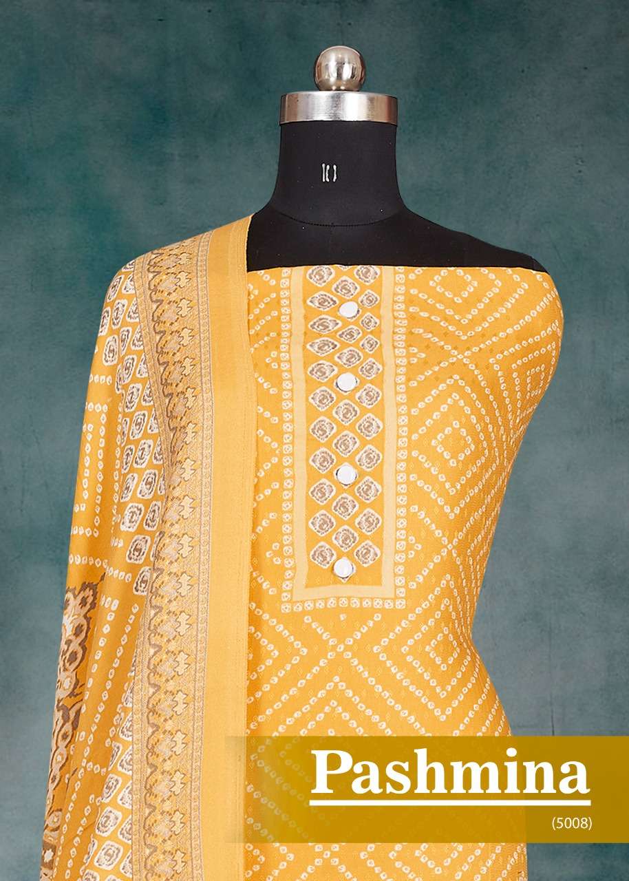 bipson 5008 pashmina warm daily wear salwar kameez wholesaler