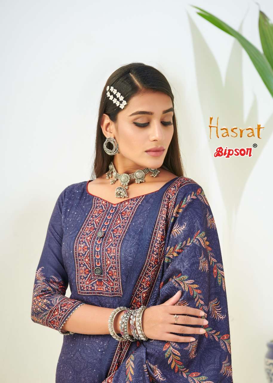 bipson hasrat 1553-1556 series pashmina winter dress materials