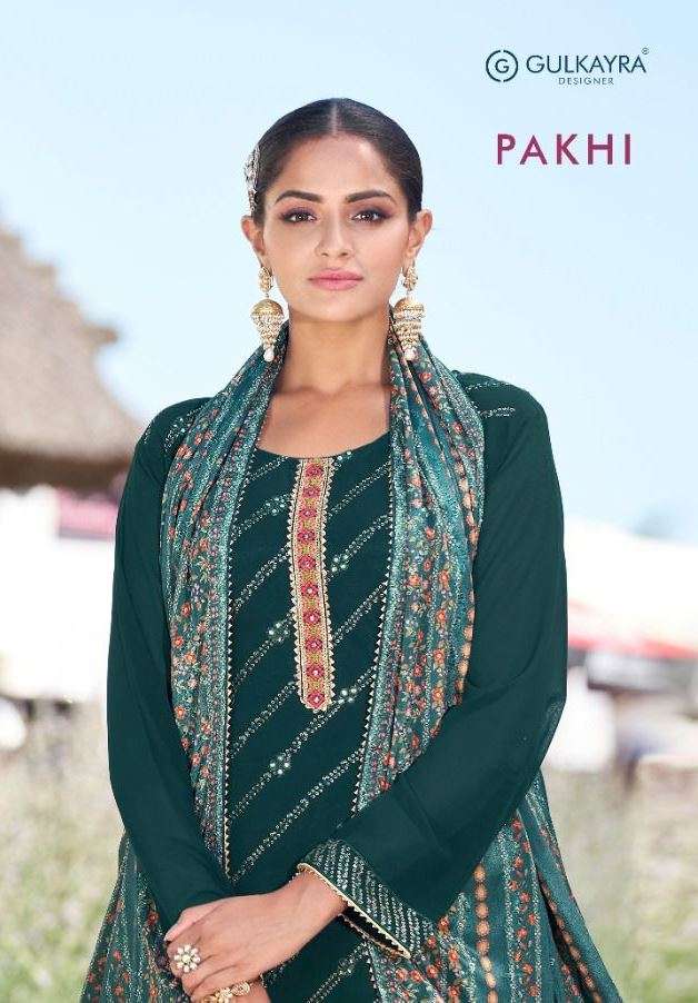 gulkayra pakhi designer georgette salwar kameez