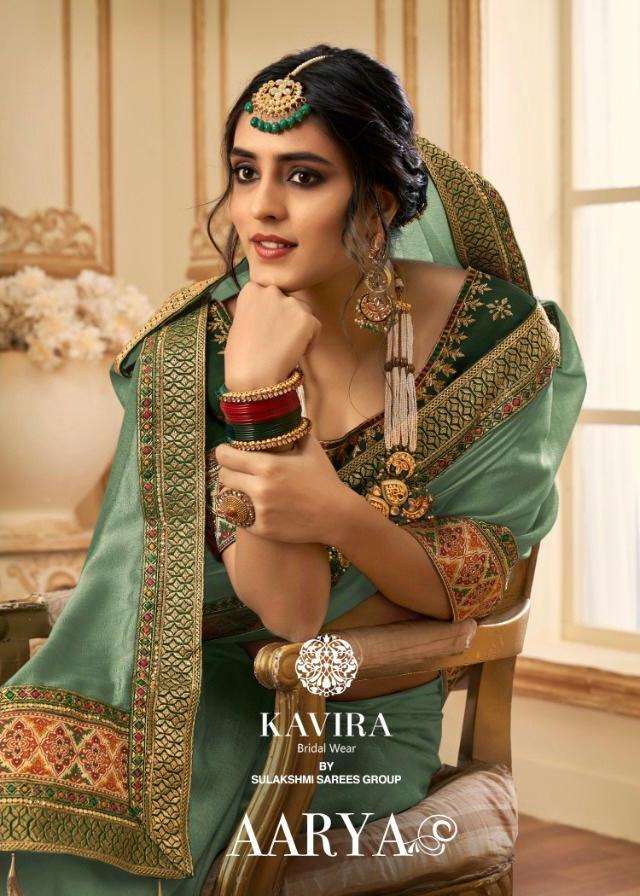 kavira aarya 2801-2809 series heavy vichitra designer fancy saree