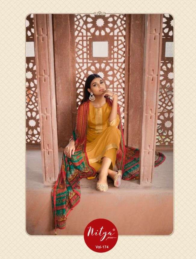 lt nitya 174 74001-74007 series exclusive fancy salwar suits wholesale price 
