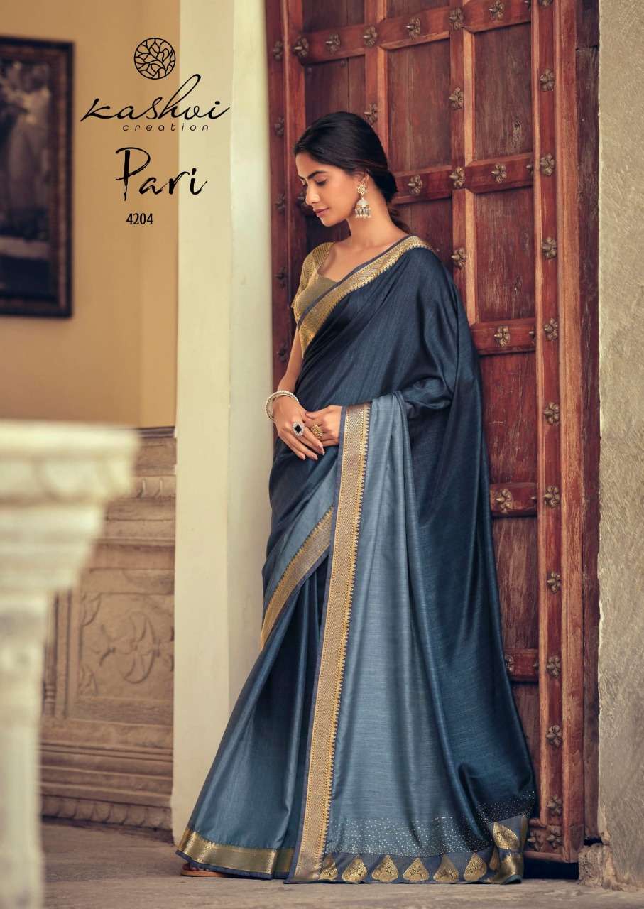 pari by kashvi vichitra silk elegant fancy saree exporter