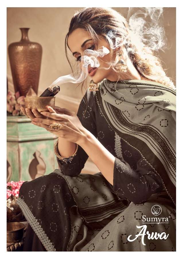 radhika arwa pashmina winter dress materials