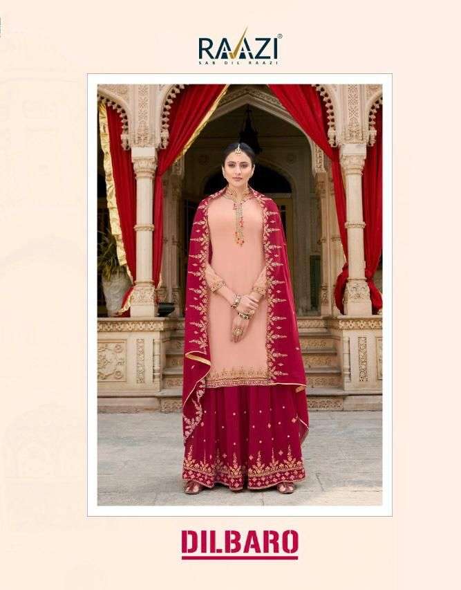 rama raazi dilbaro vol 3 plazzo style designer party wear dresses 
