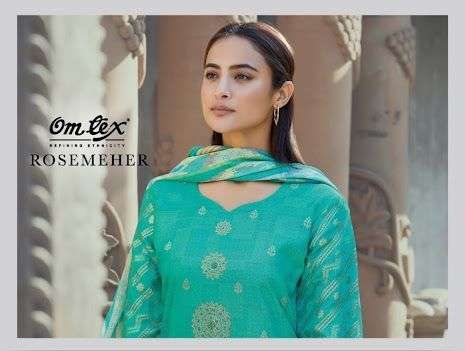 rosemeher by omtex silk jacquard exclusive fancy suit online supplier