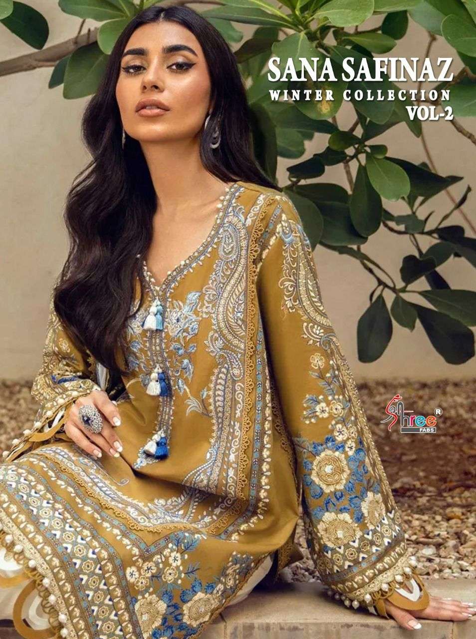 Shree fabs launch sana safinaz vol 2 pashmina designer salwaar kameez