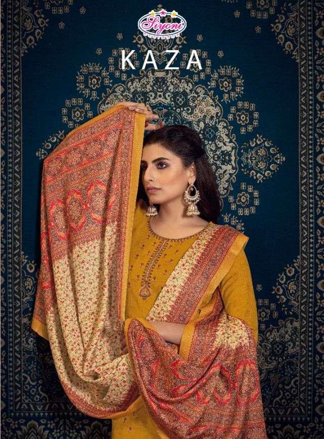 siyoni kaza wool pashmina winter dress materials 