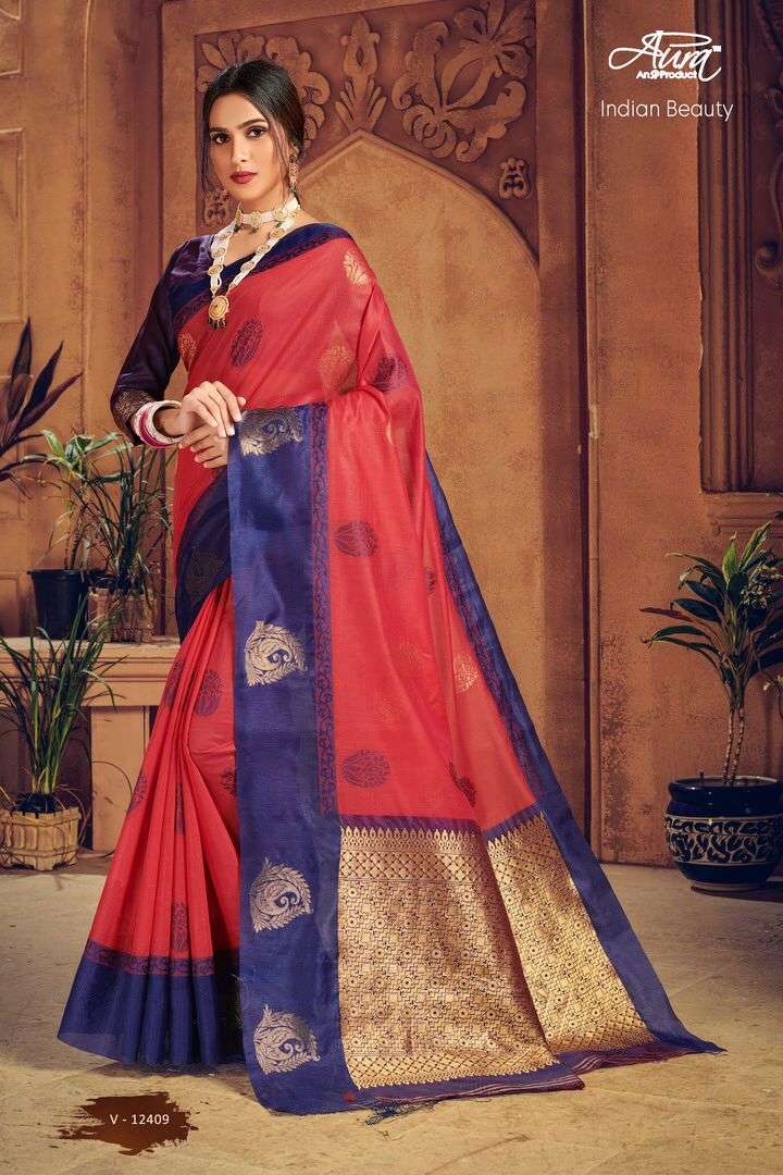 aura indian beauty silk sarees wholesale supplier 