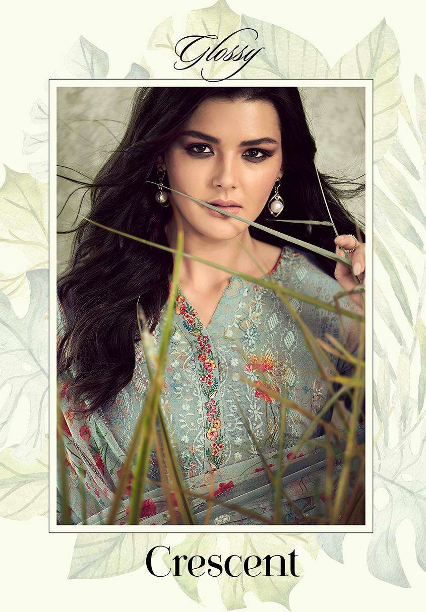 crescent by glossy viscose georgette exclusive fancy suits