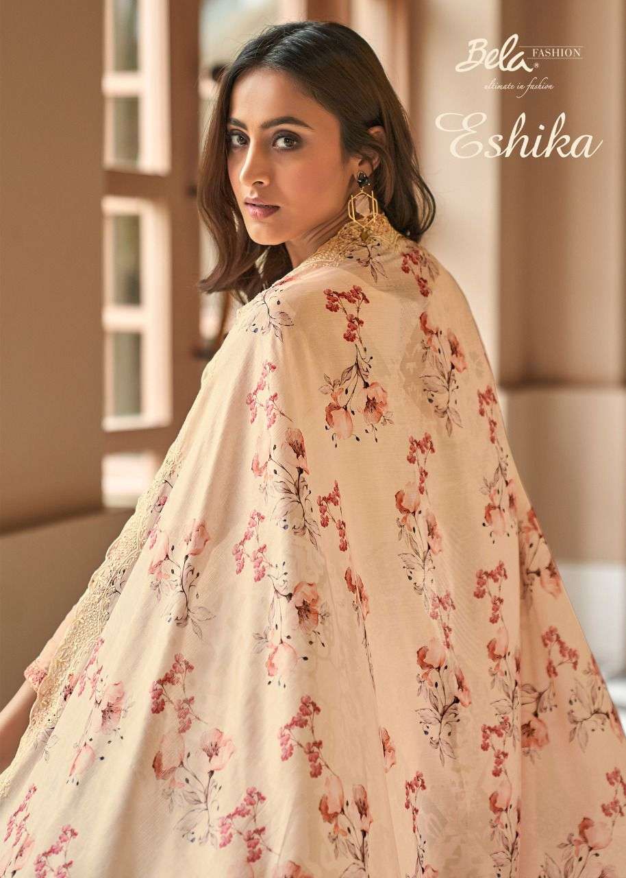 eshika by bela cotton silk ethnic range of salwar kameez