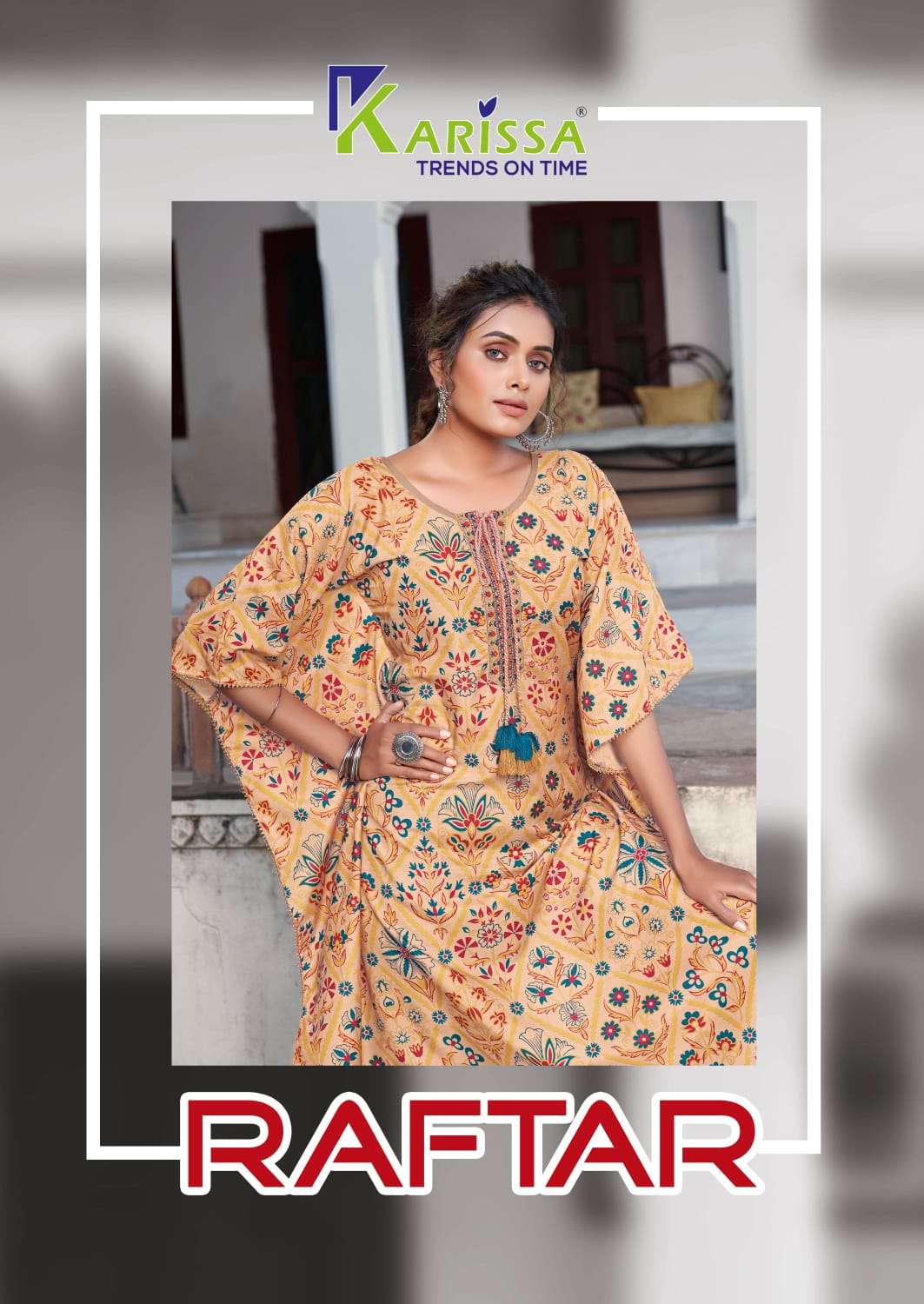 karissa raftar fancy stylish kurtis collection best store in surat 