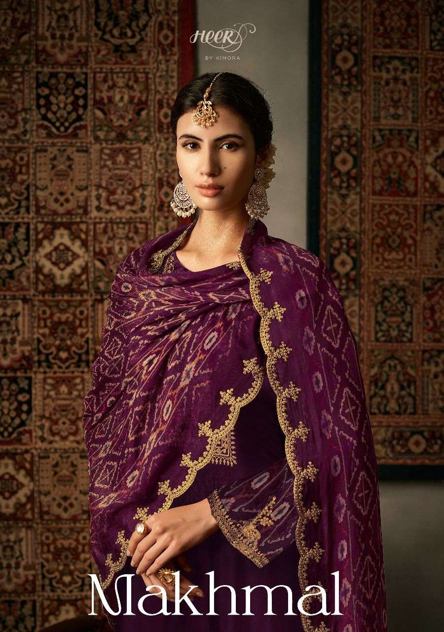 kimora makhmal pure russian silk elegant stylish salwar kameez