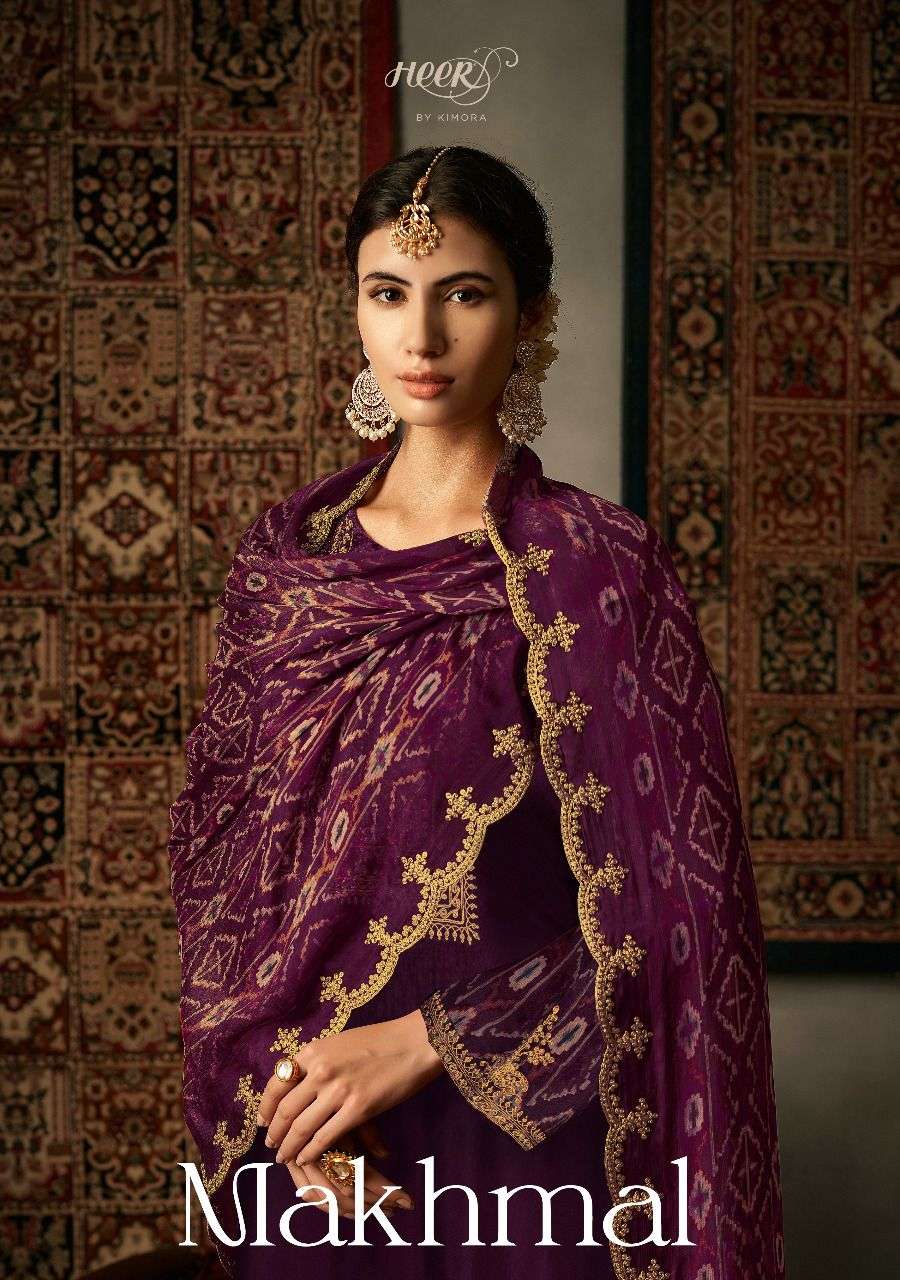 kimora makhmal pure russian silk elegant stylish salwar kameez