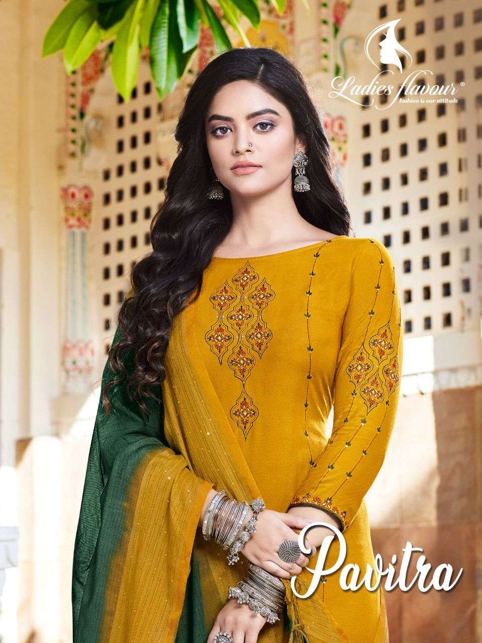 ladies flavour pavitra readymade rayon embroidery fancy salwar kameez