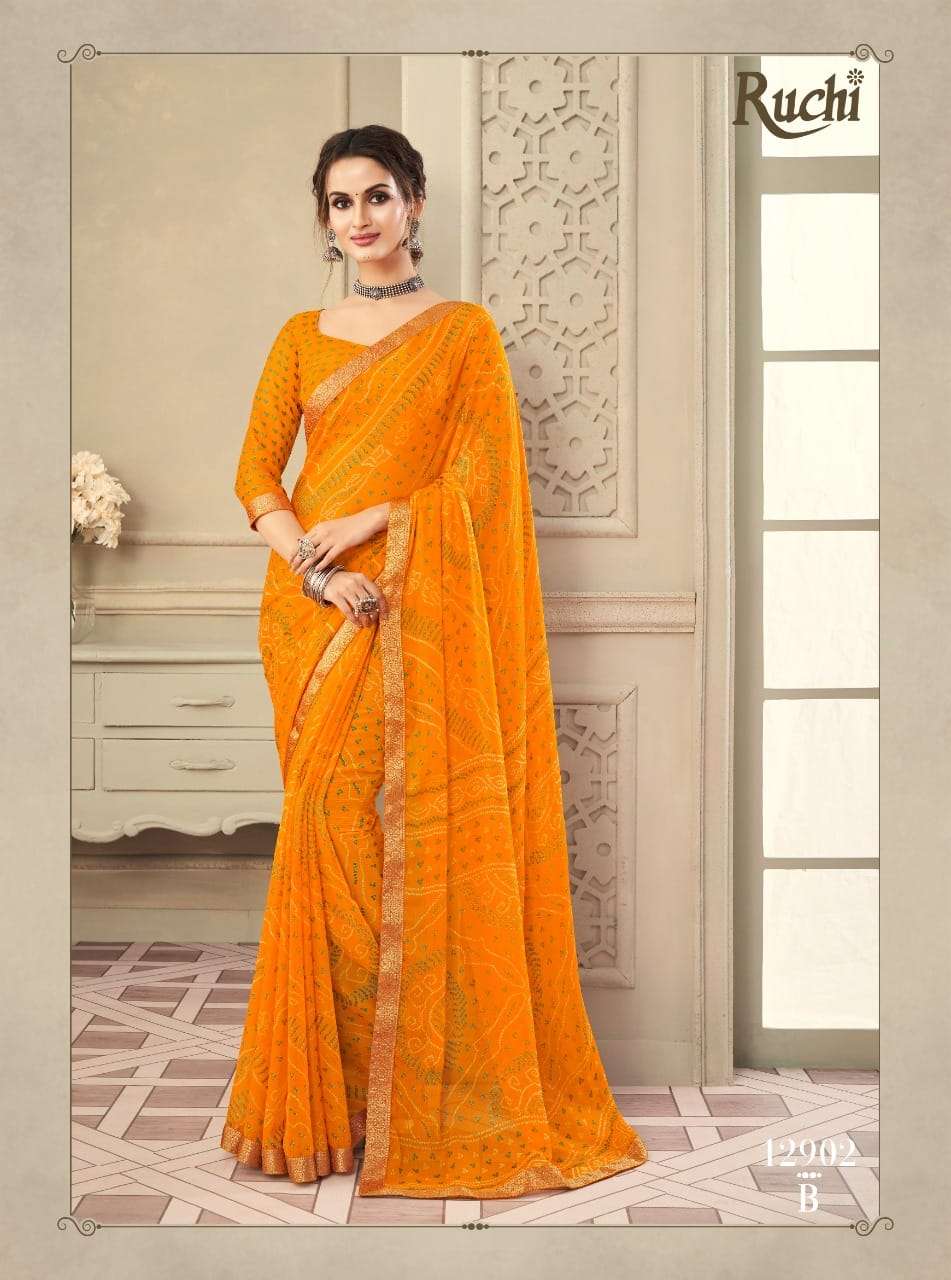 ruchi simayaa vol 7 chiffon printed casual saree supplier