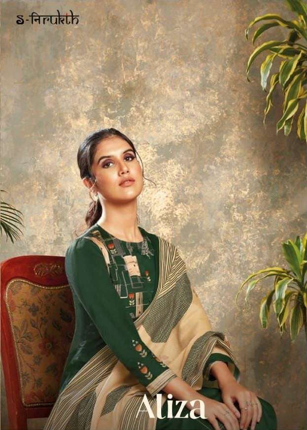 s nirukht sahiba present aliza cotton satin ladies dress materials