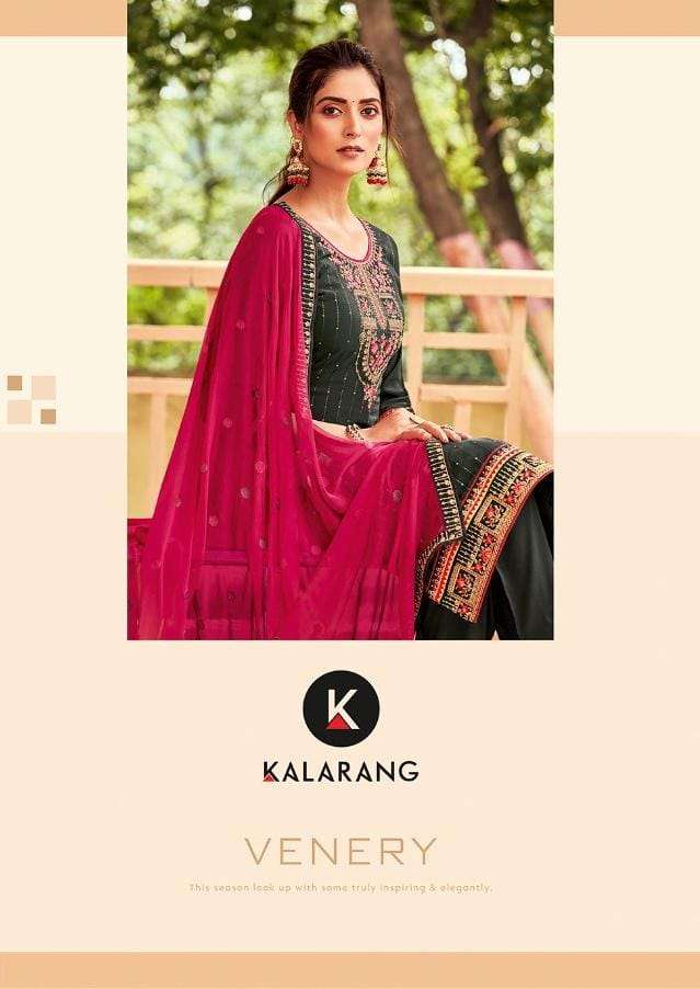 venery by kalarang crape silk designer fancy salwar kameez