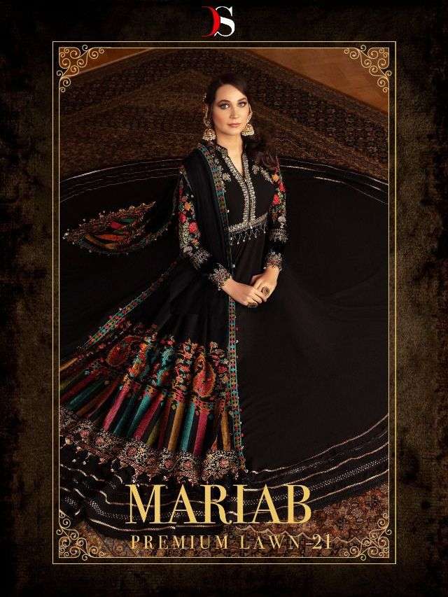 deepsy mariab premium lawn 21 cotton embroidery pakistani dresses 