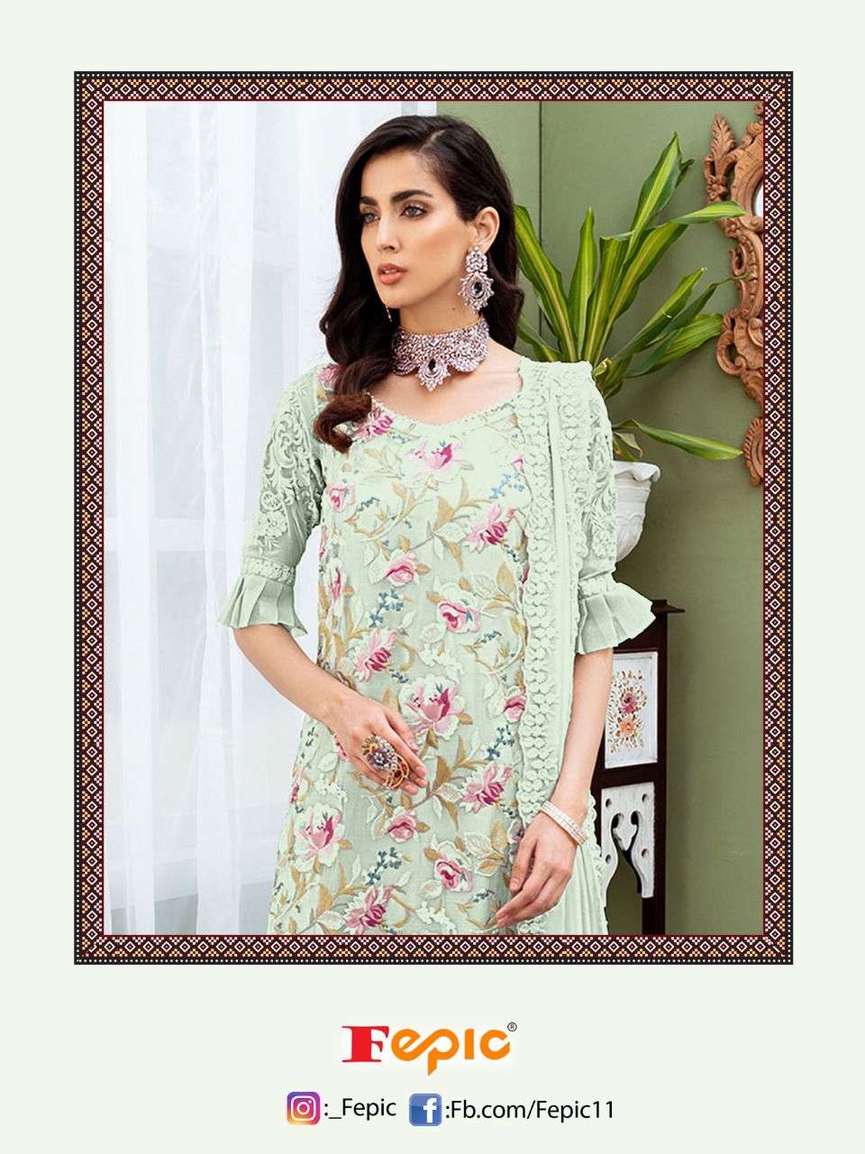 fepic rosemeen c 1118 design colors pakistani dresses supplier 