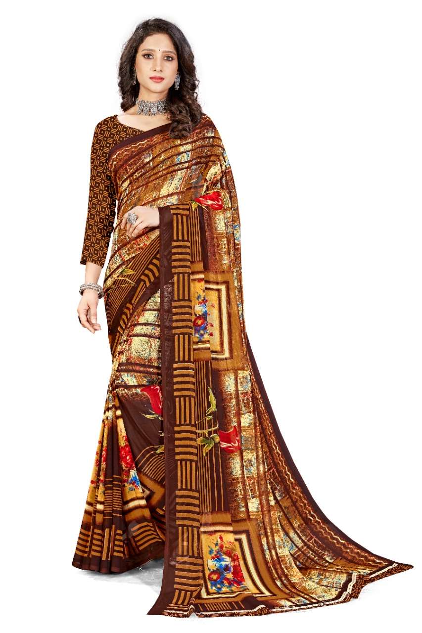 jhalak vol 2 daily wear printed saris manufacturer 