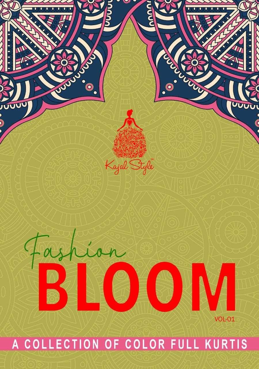 kajal style fashion bloom vol 1 fancy kurti with plazzo
