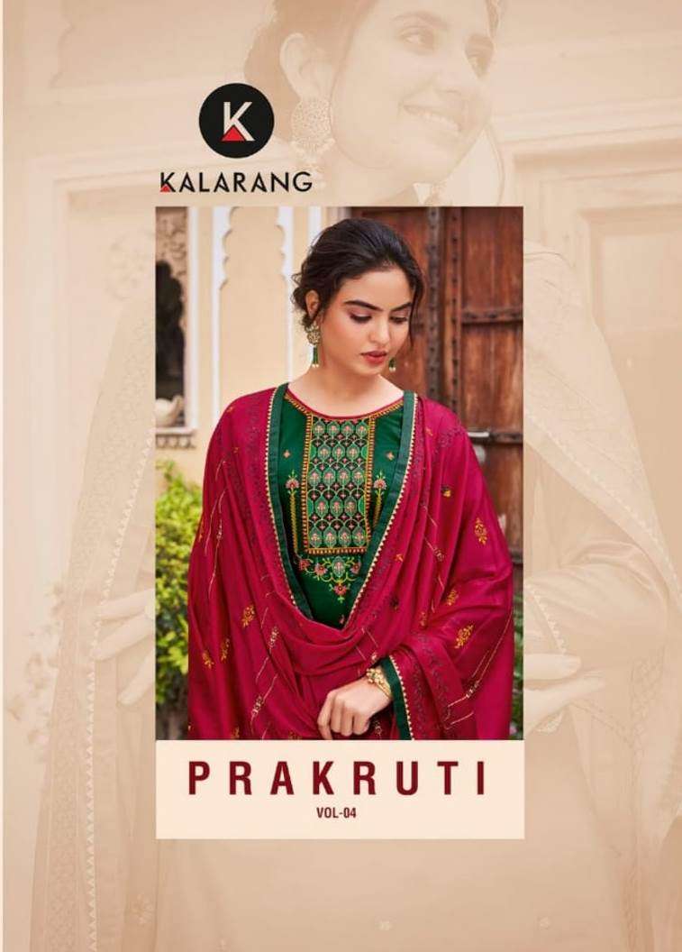 kalarang prakruti vol 4 jam silk cotton designer salwar kameez