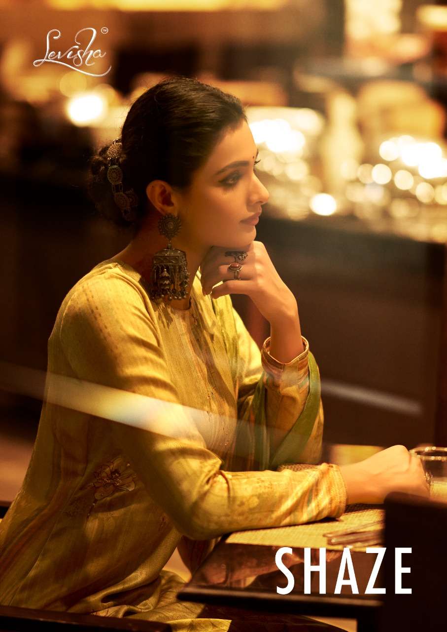 levisha shaze pure pashmina designer winter dresses supplier