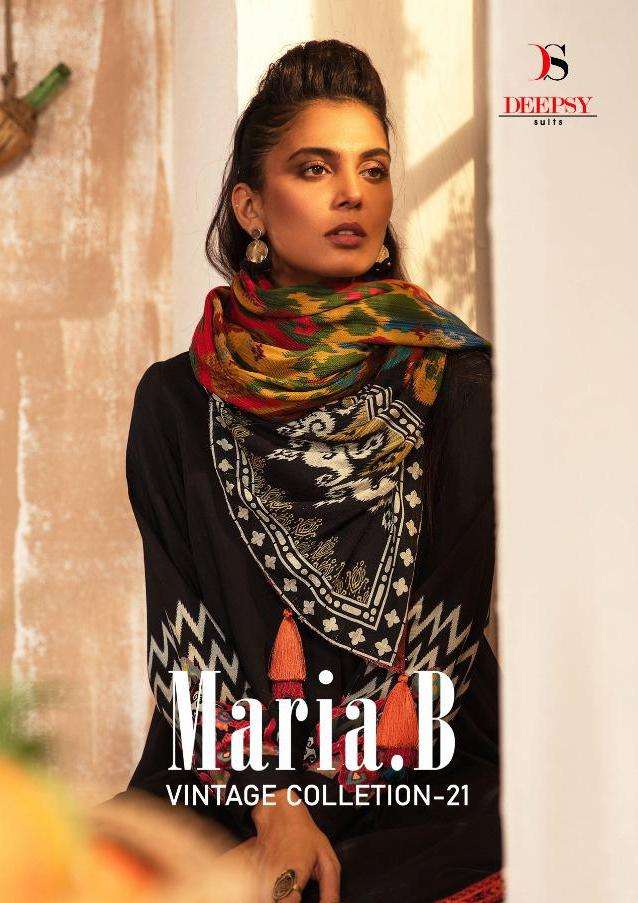 maria b vintage by deepsy cotton pakistani look fancy dress materials