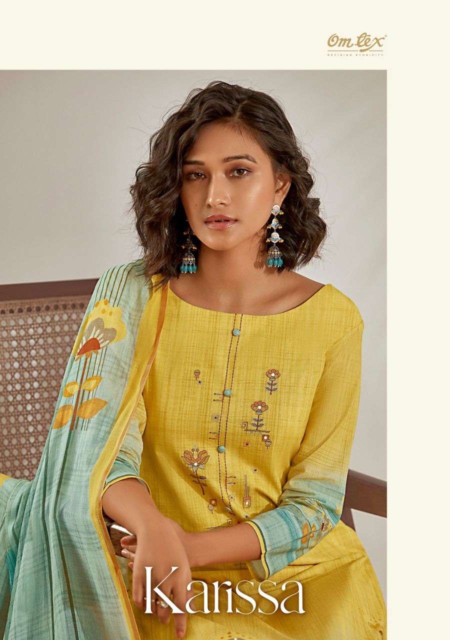 omtex karissa lawn cotton printed suits wholesaler 