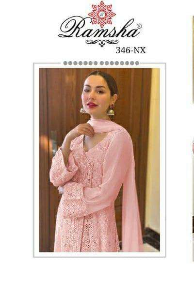 ramsha 346 nx design pakistani concept of salwar suits 