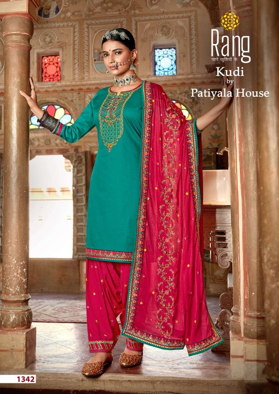 rang kudi by patiyala house jam silk ladies suits 