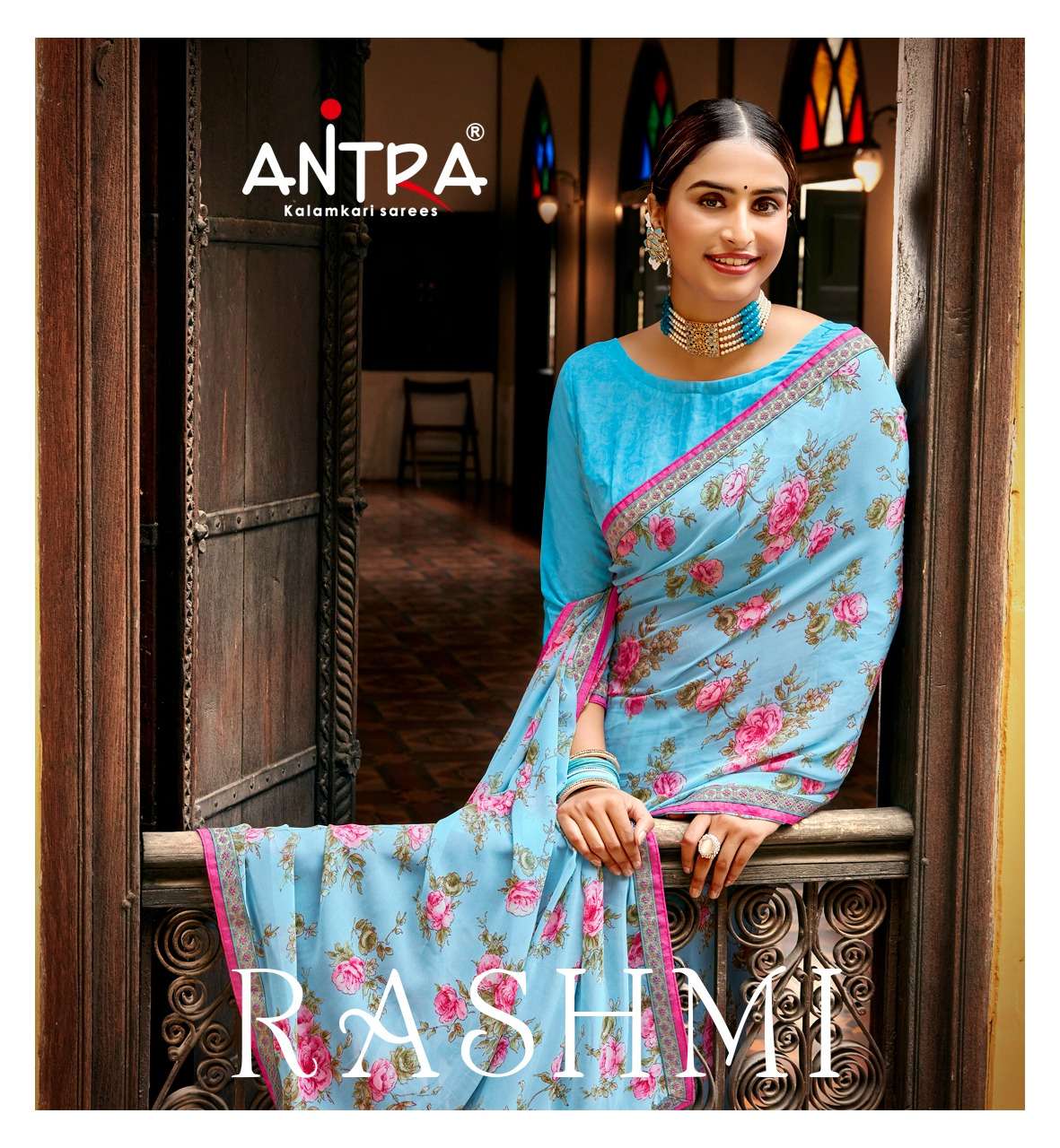 rashmi vol 1 by antra weightless printed classy look sarees