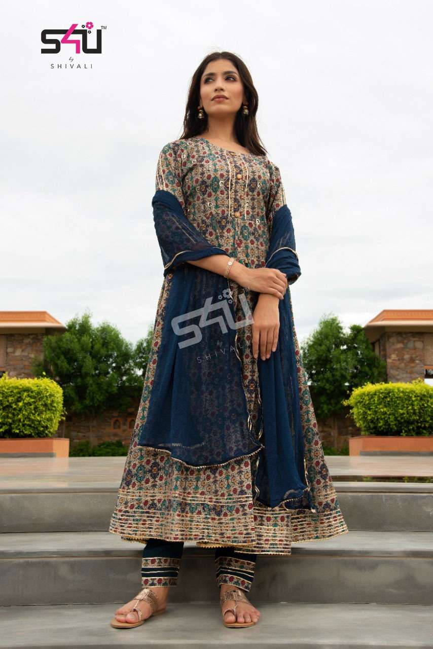 s4u 263 design combo set of readymade suits 
