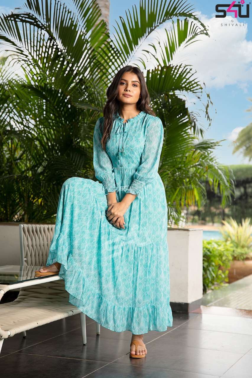 s4u 287 design combo set of flair style designer kurti 