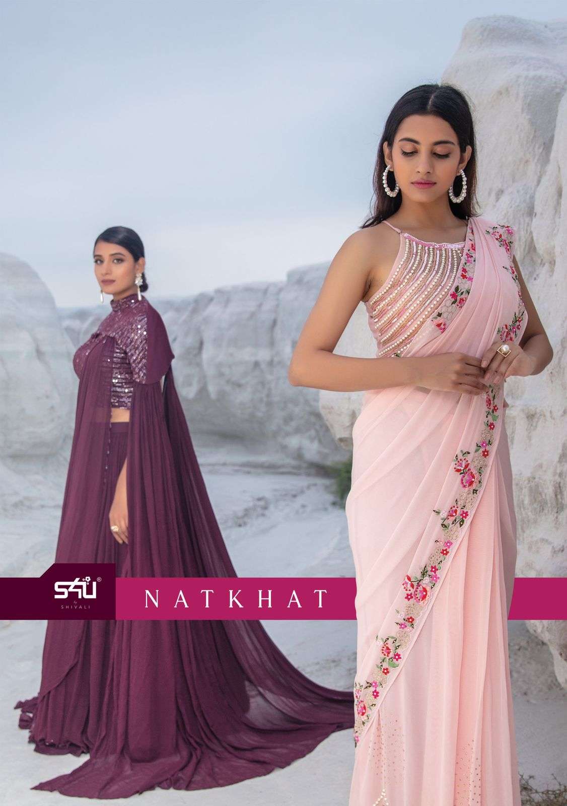 s4u natkhat vol 2 wedding wear kurtis ready to wear sarees collection 