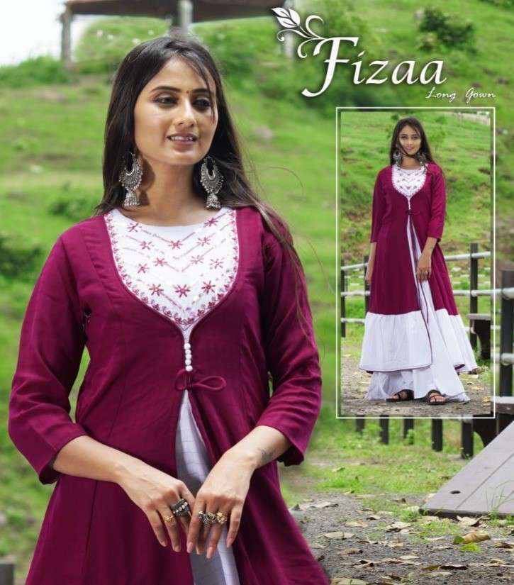 twt fizza western wear readymade long gown collection best rate 