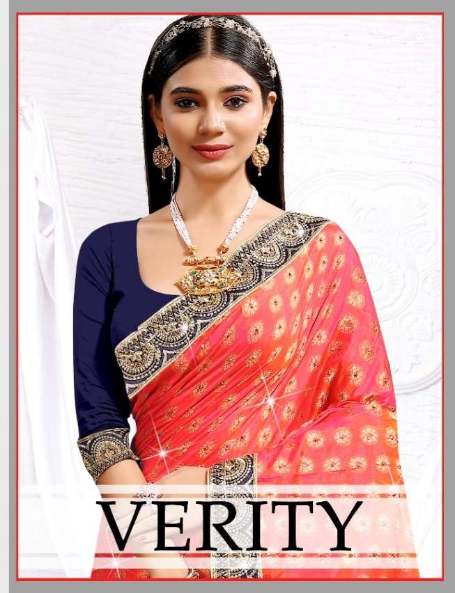 Verity by ranjna saree embroidery worked border heavy diamond designer saree collecton wholesale shop 